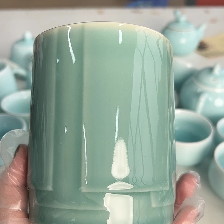 小米茶器龙泉青瓷