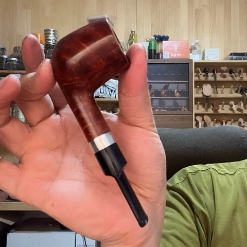 石楠木手工制作烟斗