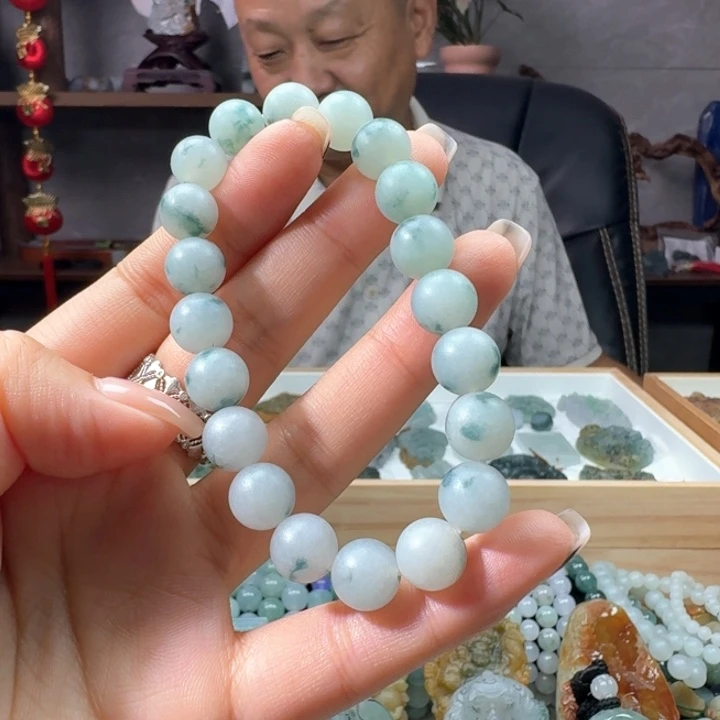 *****未镶嵌定制翡翠珠链