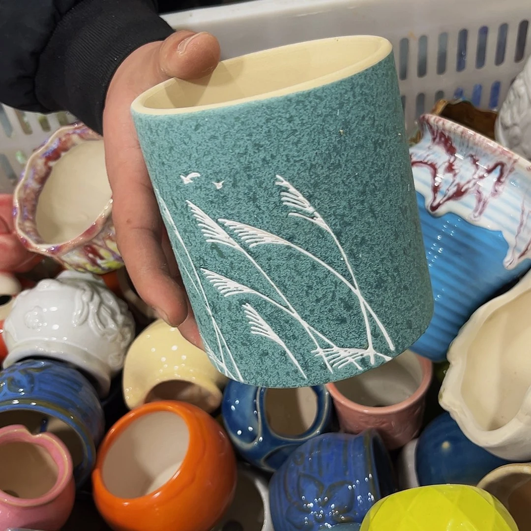 陶瓷高温陶瓷多肉花盆