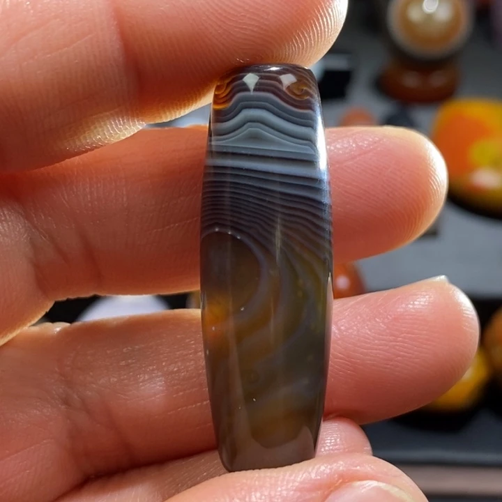 玛瑙/玉髓未镶嵌挂件