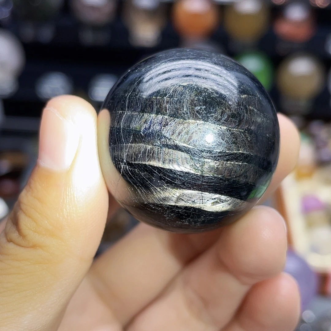 未镶嵌珠宝半成品水晶34.5mm