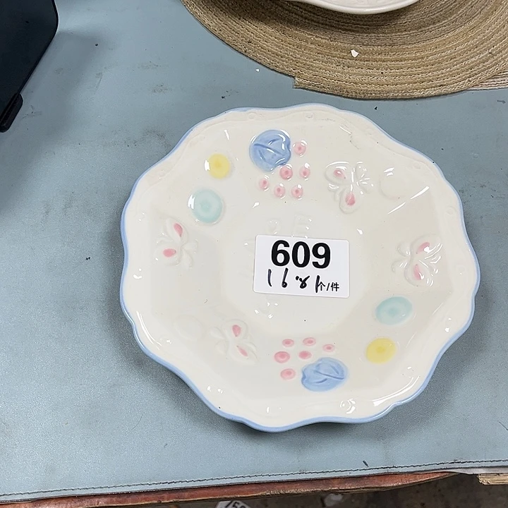 瓷微瑕外贸餐具609