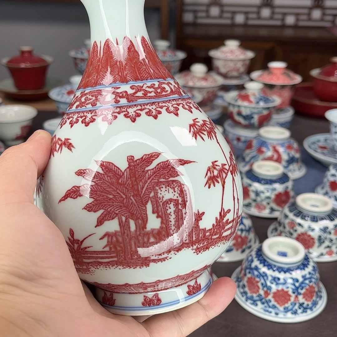志***诚景德镇陶瓷青花釉里红