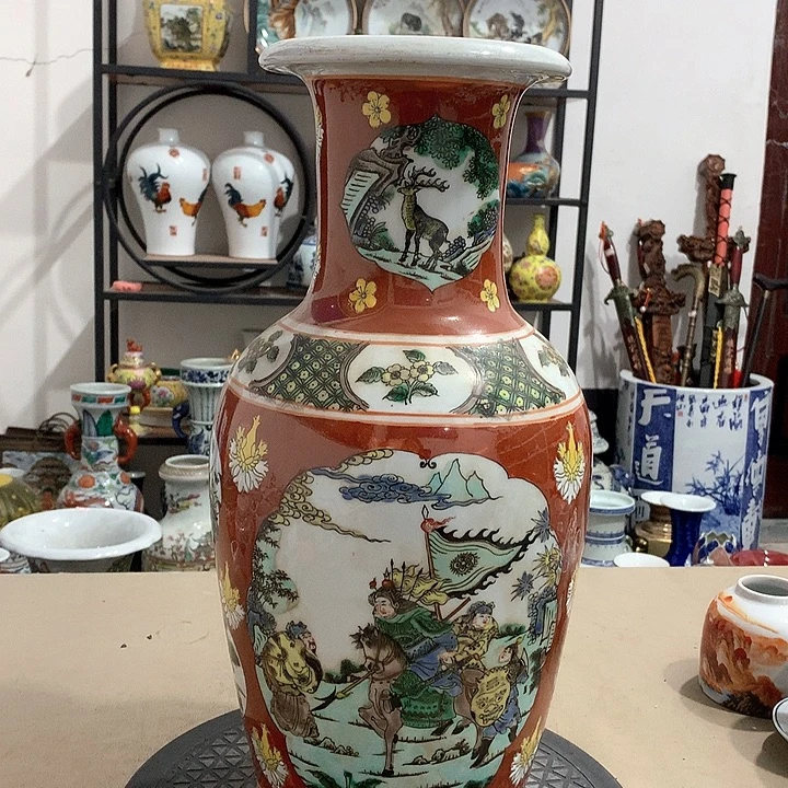 陶摆件博古架陶瓷摆件