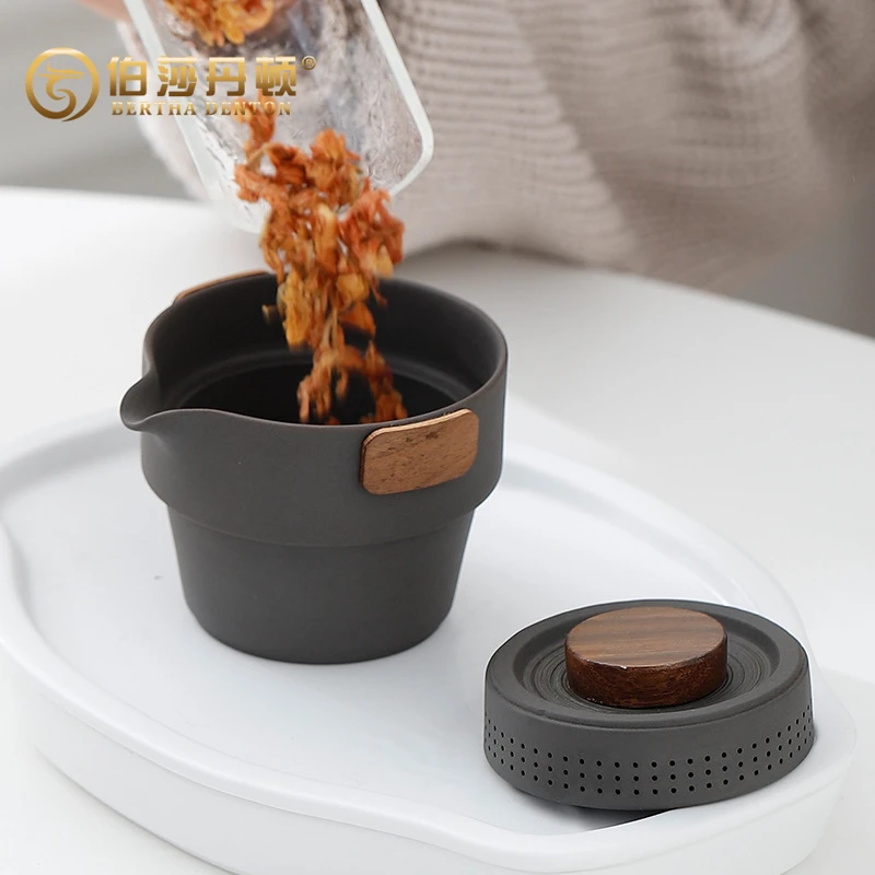 旅行茶具小型陶瓷小套装便携式户外快客杯伴手礼品