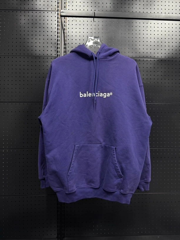 全新未使用 Balenciaga/巴黎世家 邮箱字母LOGO帽衫/S码/R0037