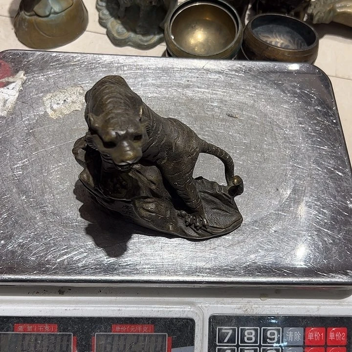 C****平黄铜摆件工艺品摆件