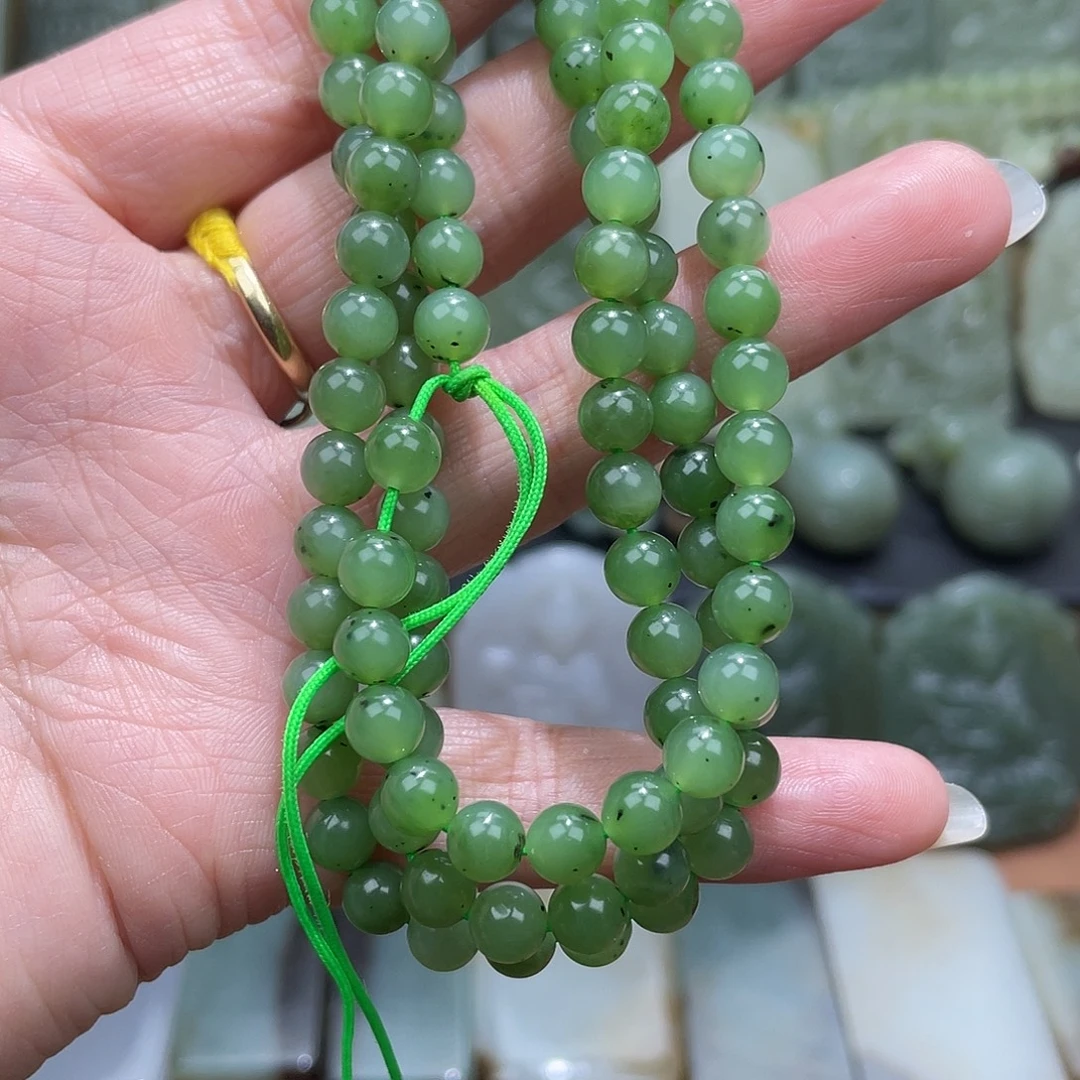 和田玉未镶嵌项圈