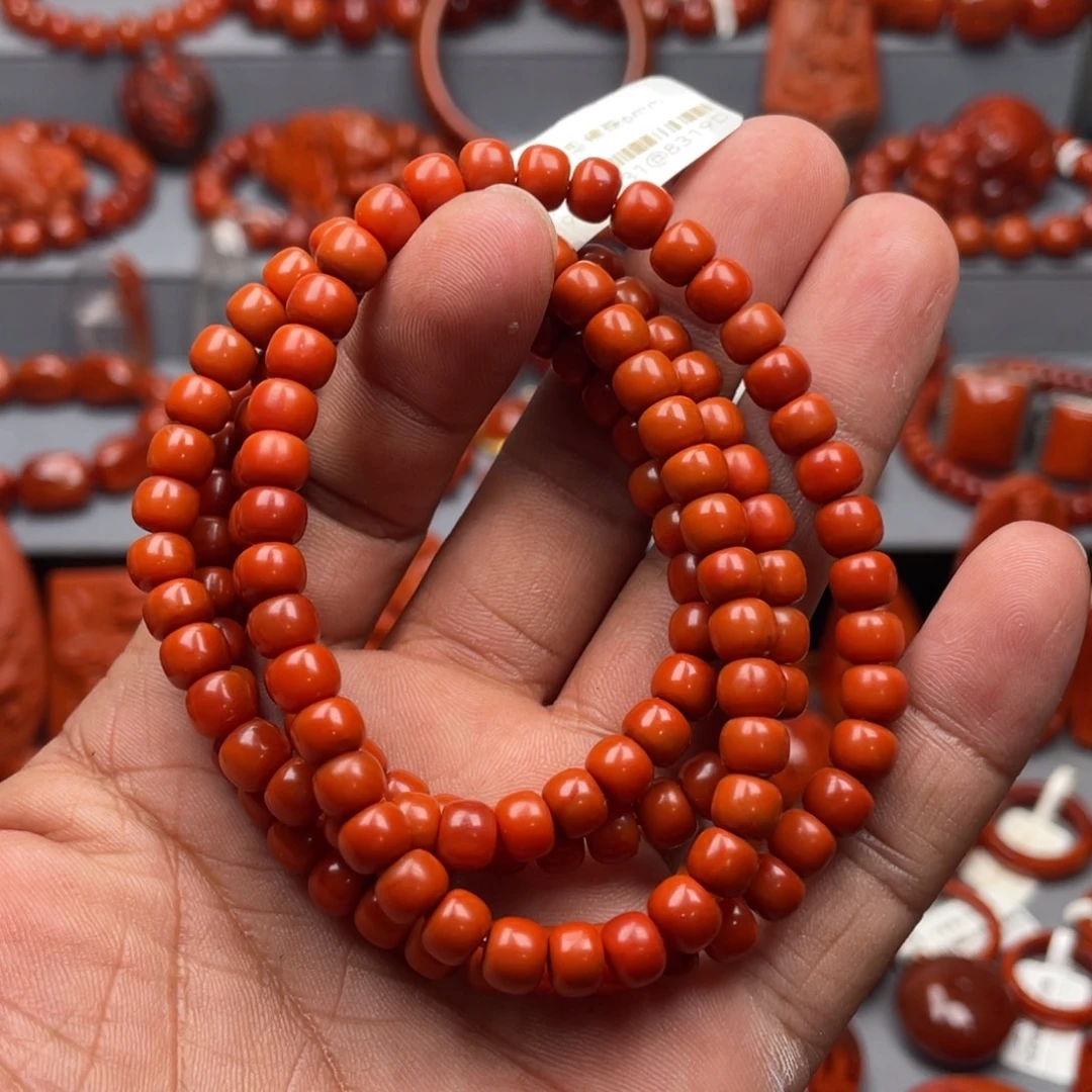 南红玛瑙未镶嵌珠宝奇石多圈6