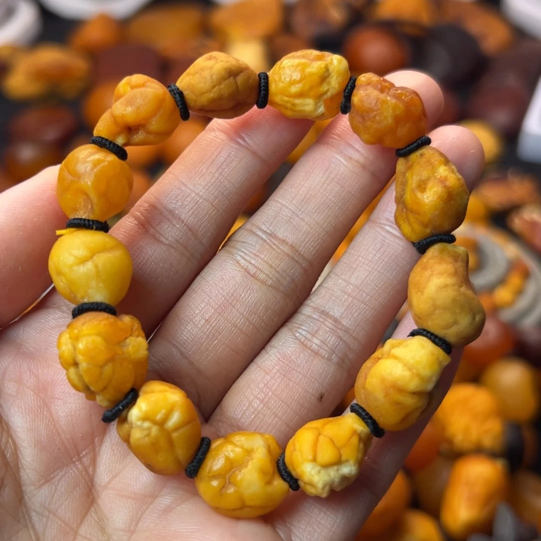 琥珀裸石未镶嵌天然蜜蜡