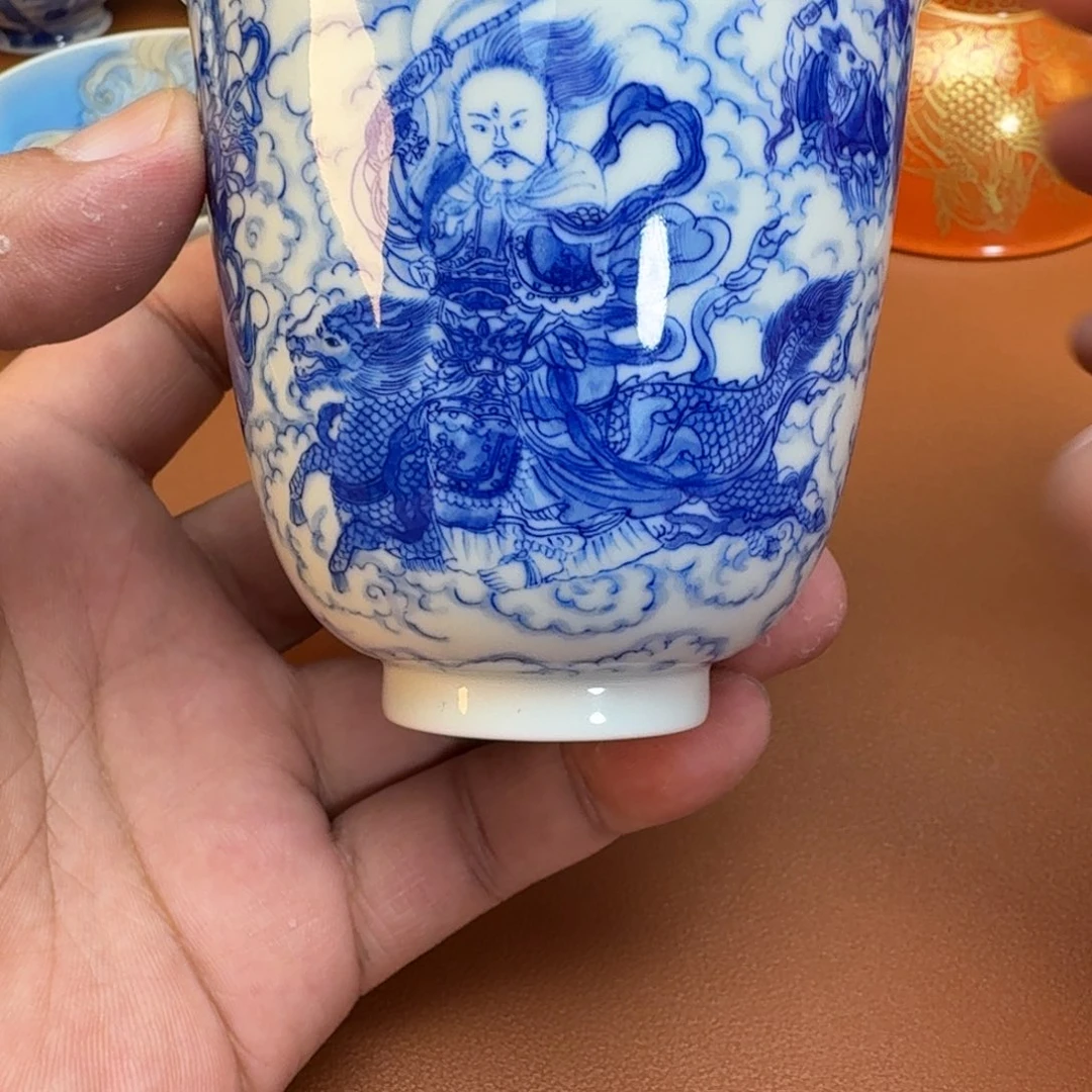 赣***店杯子景德镇全手工手绘陶瓷
