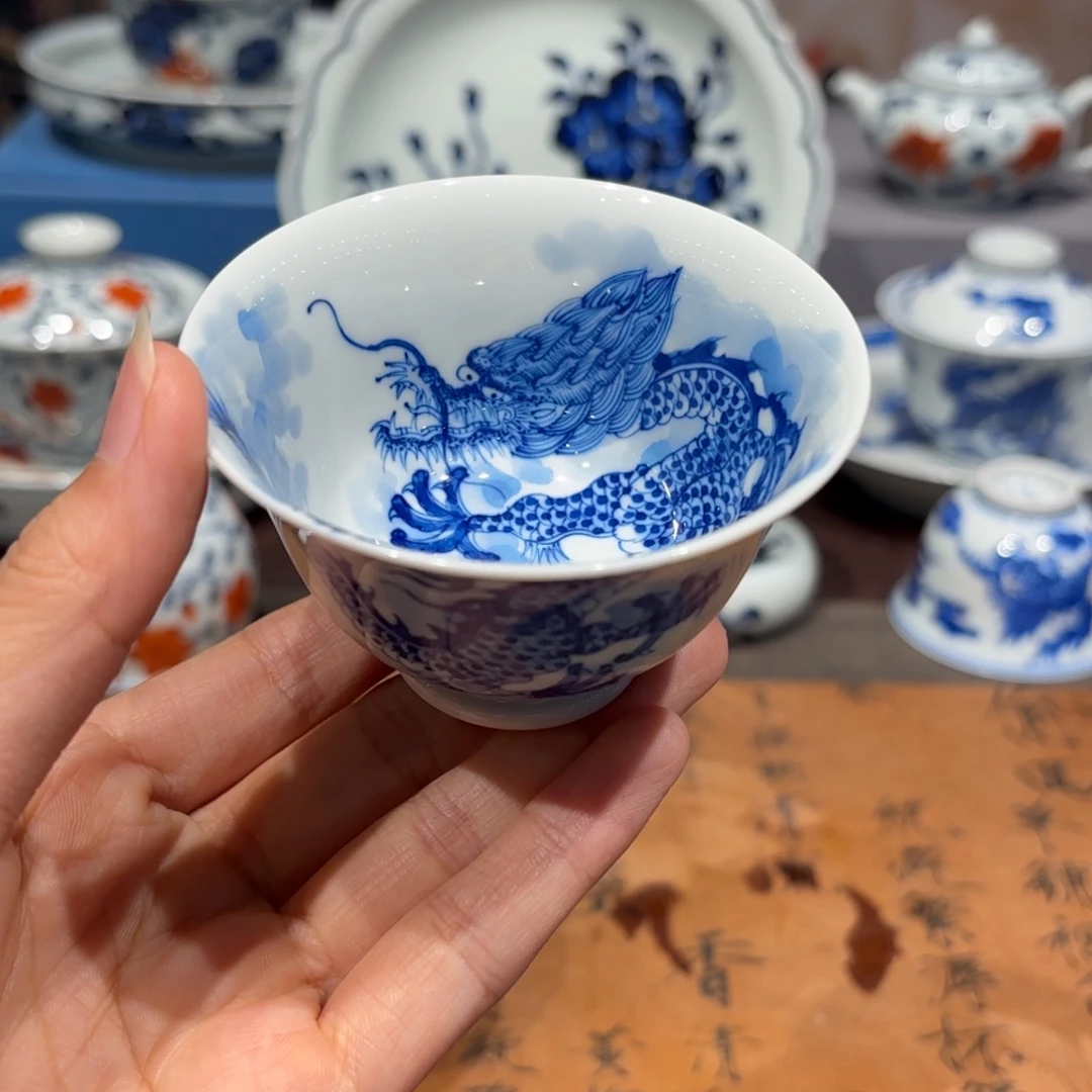手工手绘陶瓷茶具
