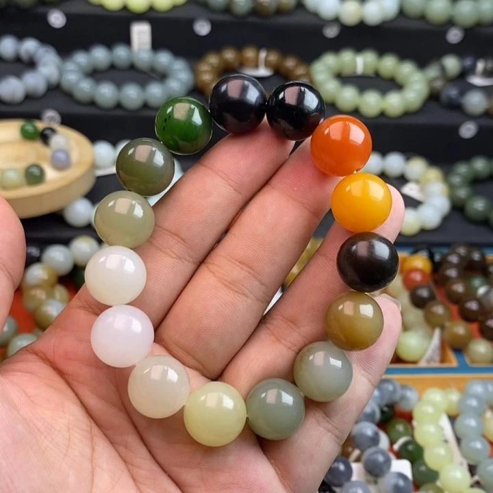 未镶嵌手串和田玉Q卡14