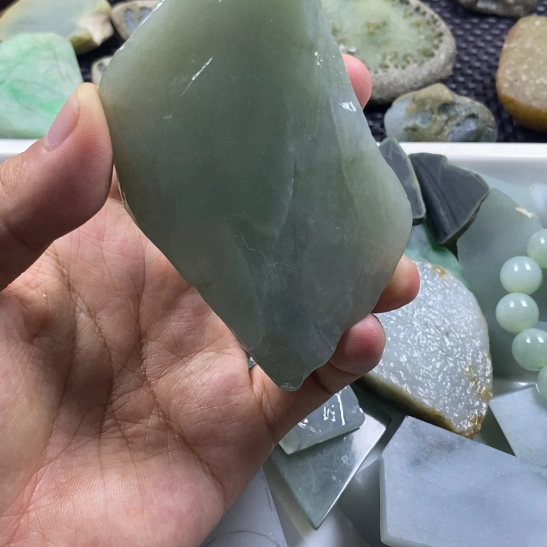 翡翠未镶嵌挂件挂件