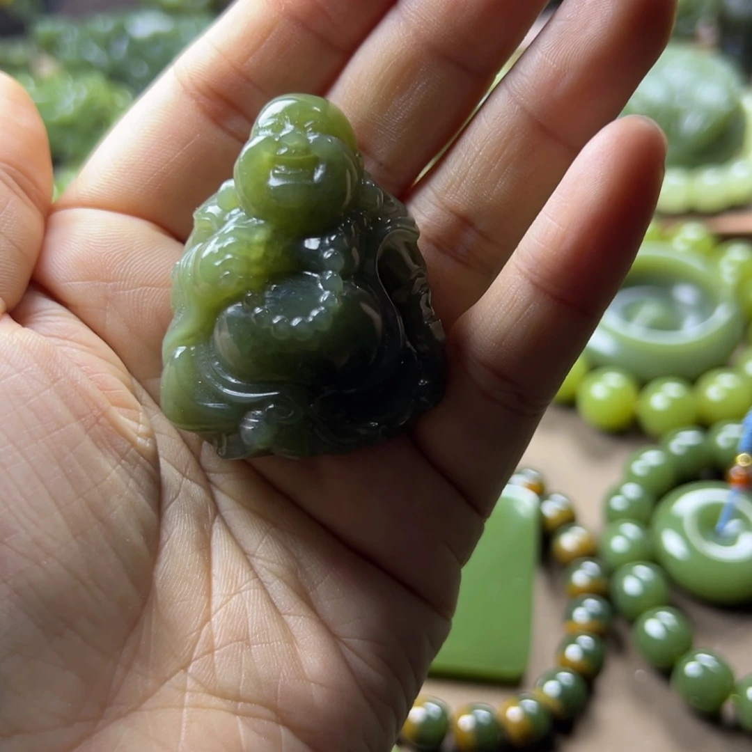 岫岩老玉（透闪石质玉）未镶嵌挂件