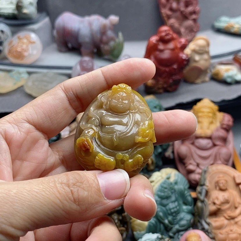 【闪购商品】未镶嵌吊坠定制玛瑙