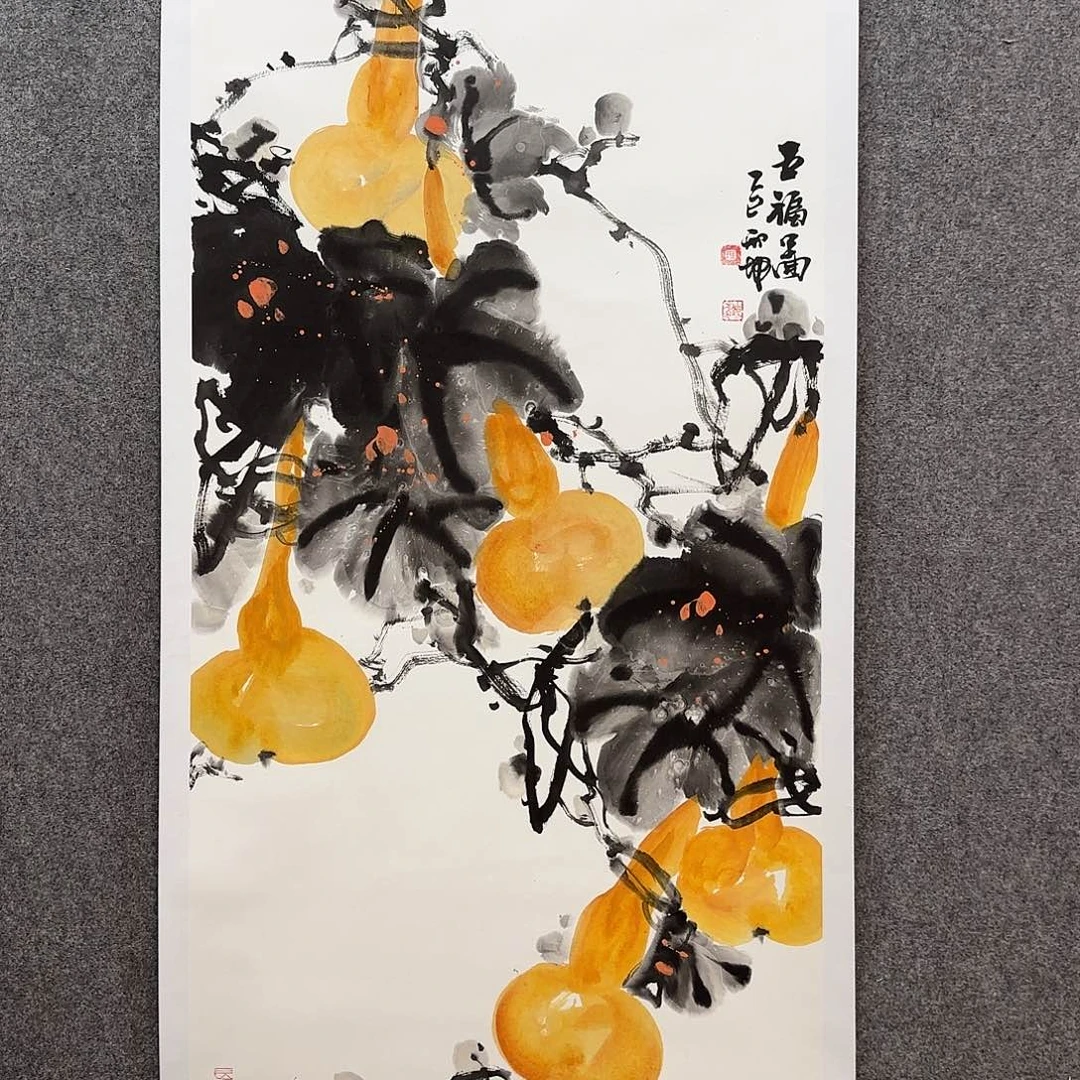 国画邢坤老师手绘作品