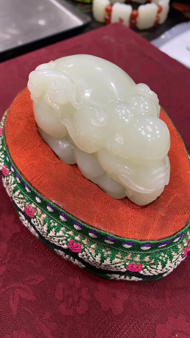 【晋博雅物】【玉器】象摆件