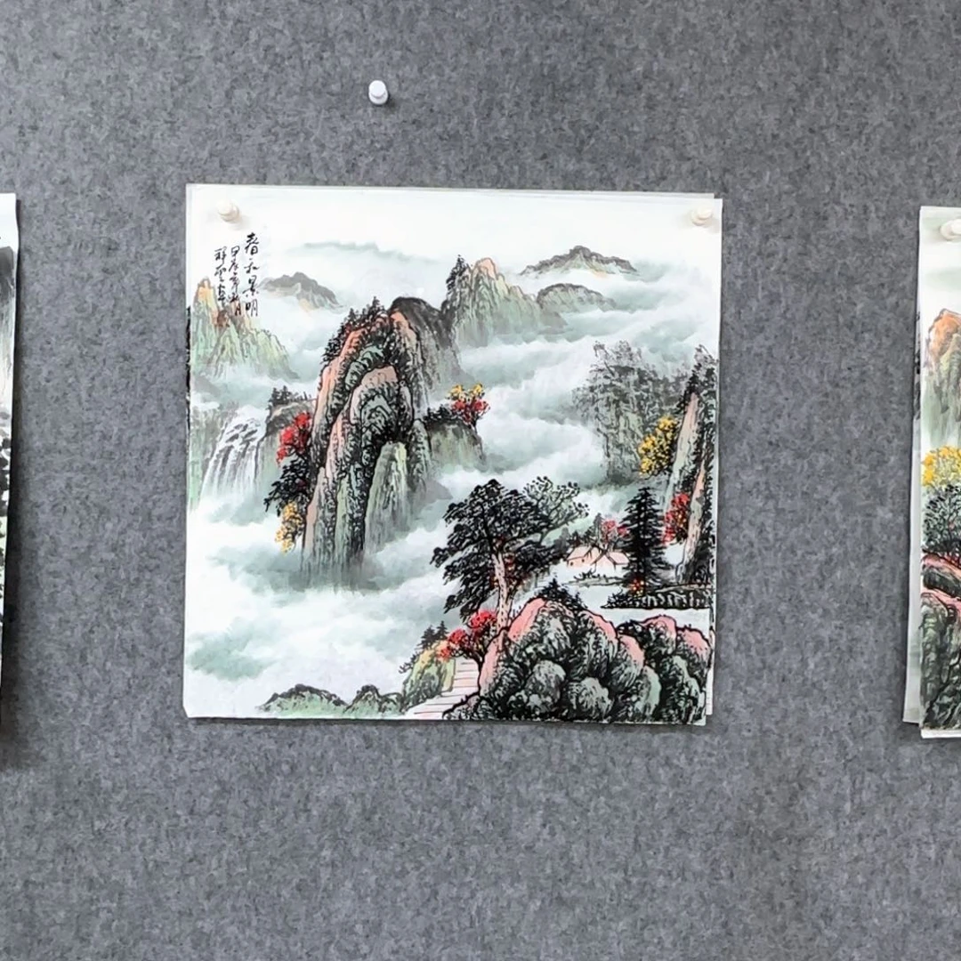 国画国画作品展。。。国画