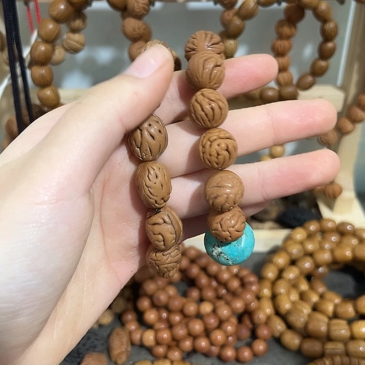 当***初核桃把件野生桃枭野生桃枭