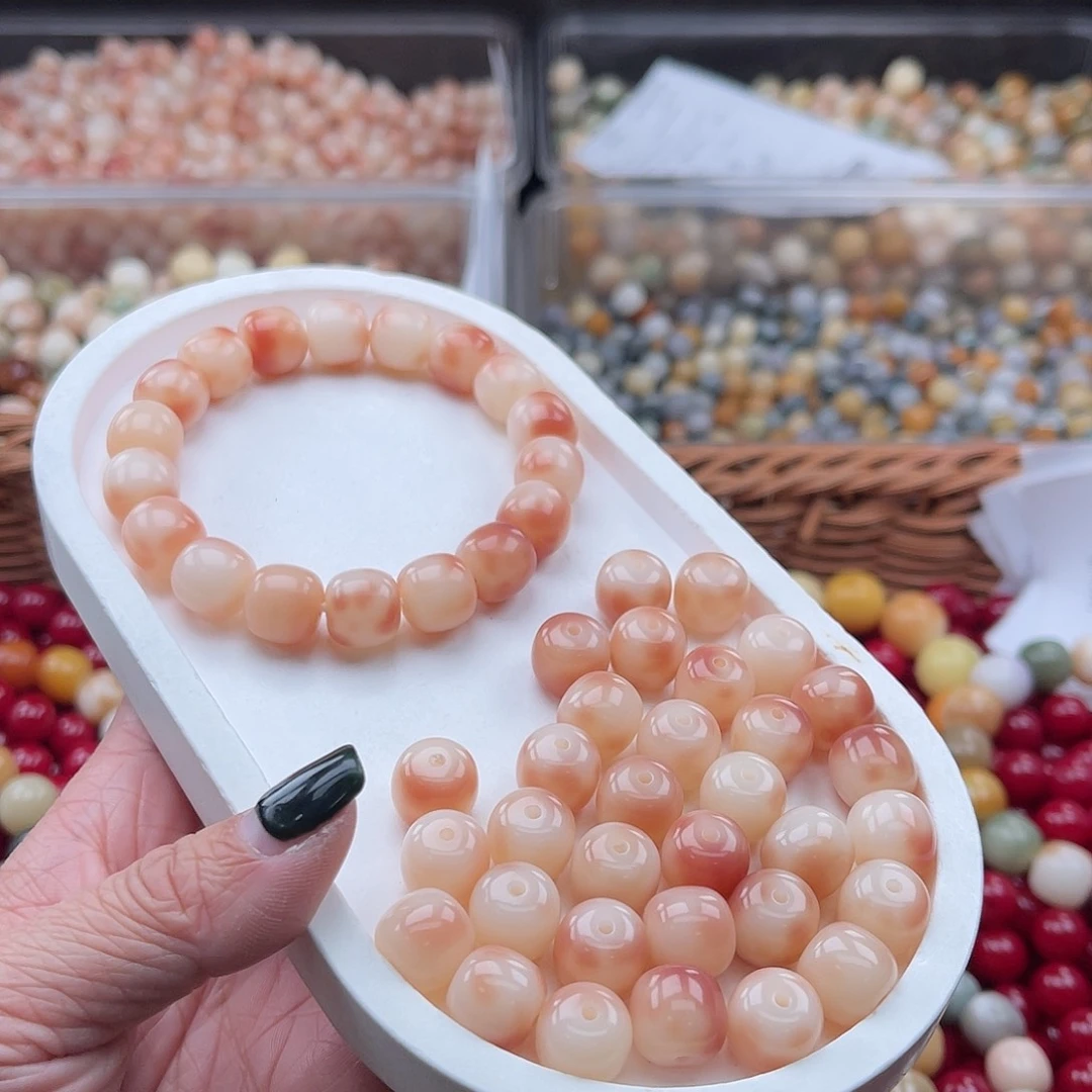 白玉菩提吊坠C/11mm/20+20颗