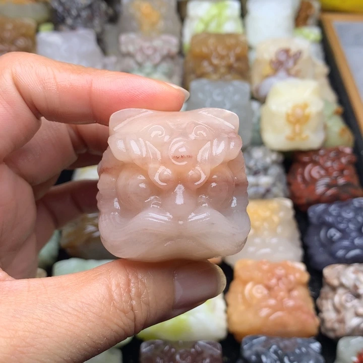 玛瑙/玉髓合金挂件