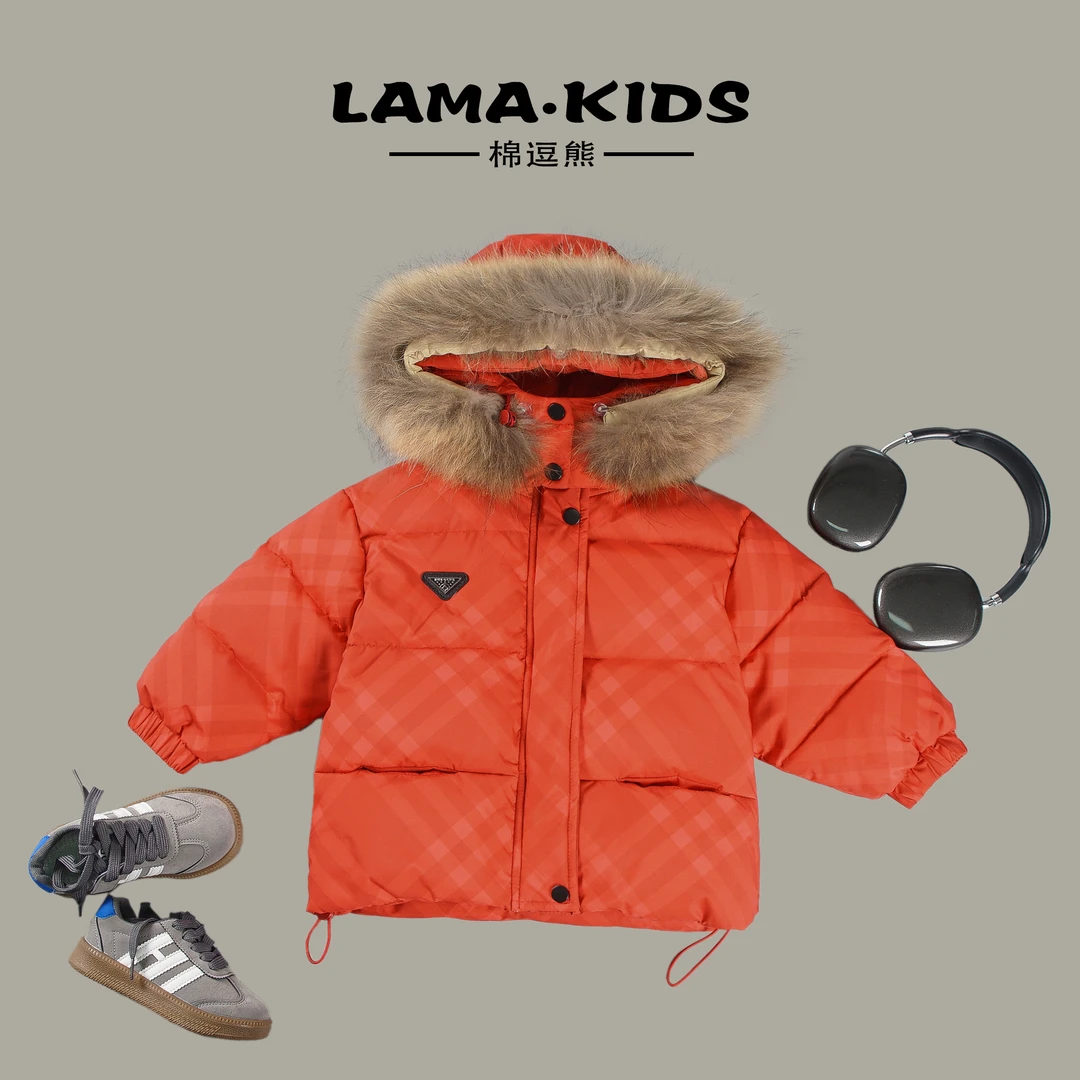 【极寒系列】羽绒服时尚休闲潮酷羽绒服男童高品质冬款儿童-12606