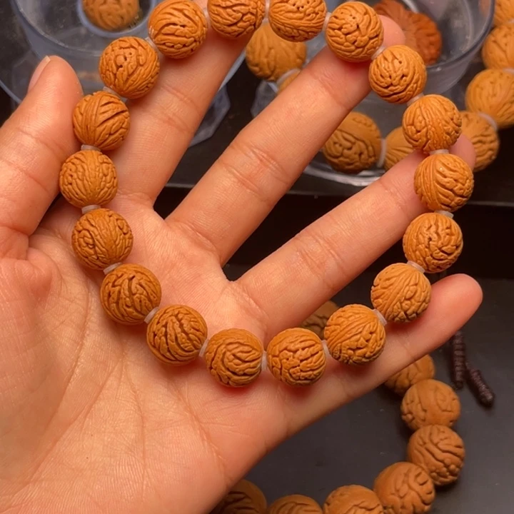 桃核手串绣球桃核13