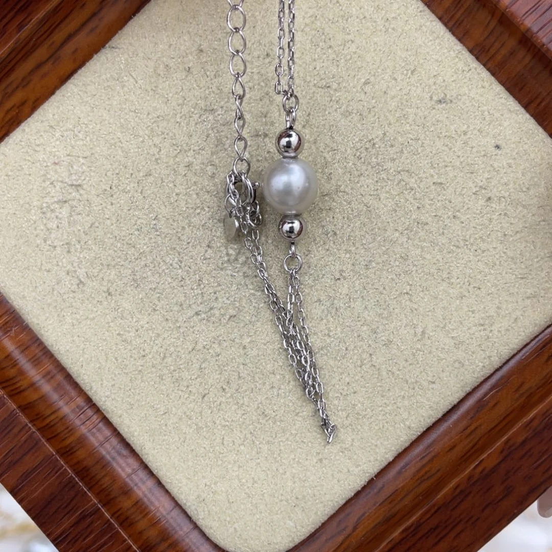 手绳海水珍珠银S925镶嵌