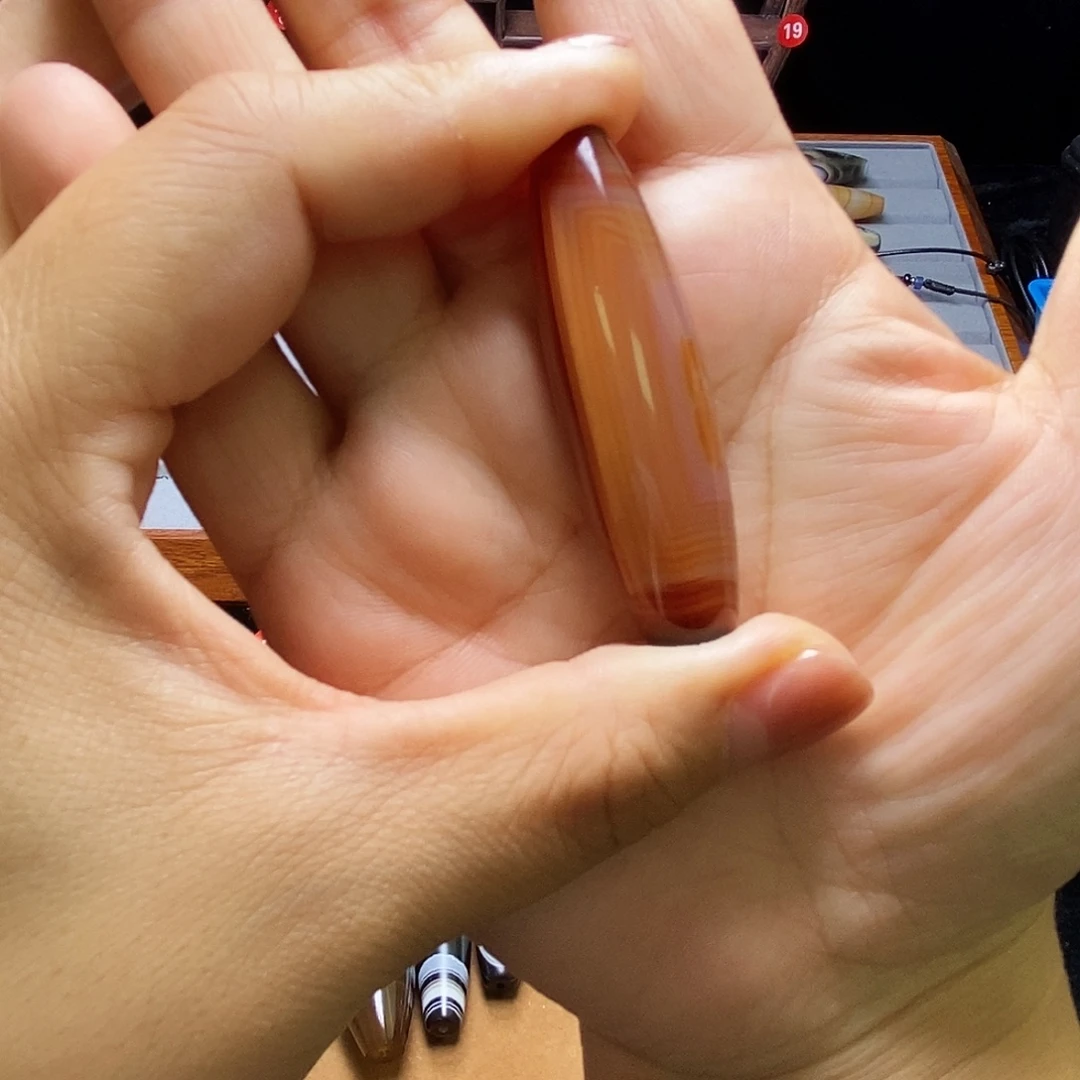 风***月玛瑙/玉髓未镶嵌颈饰