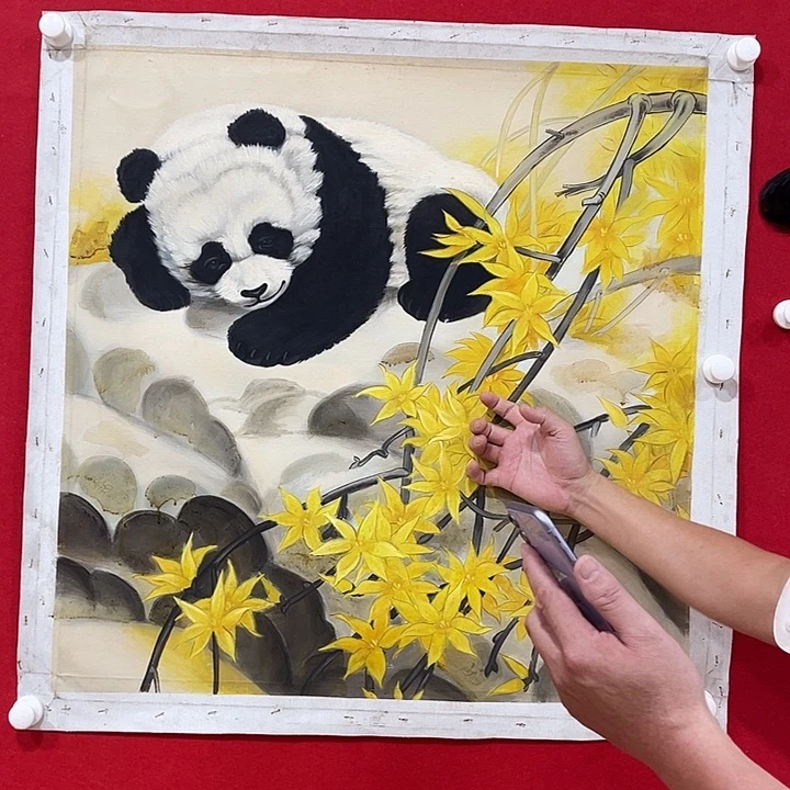 日新画作欣赏作品