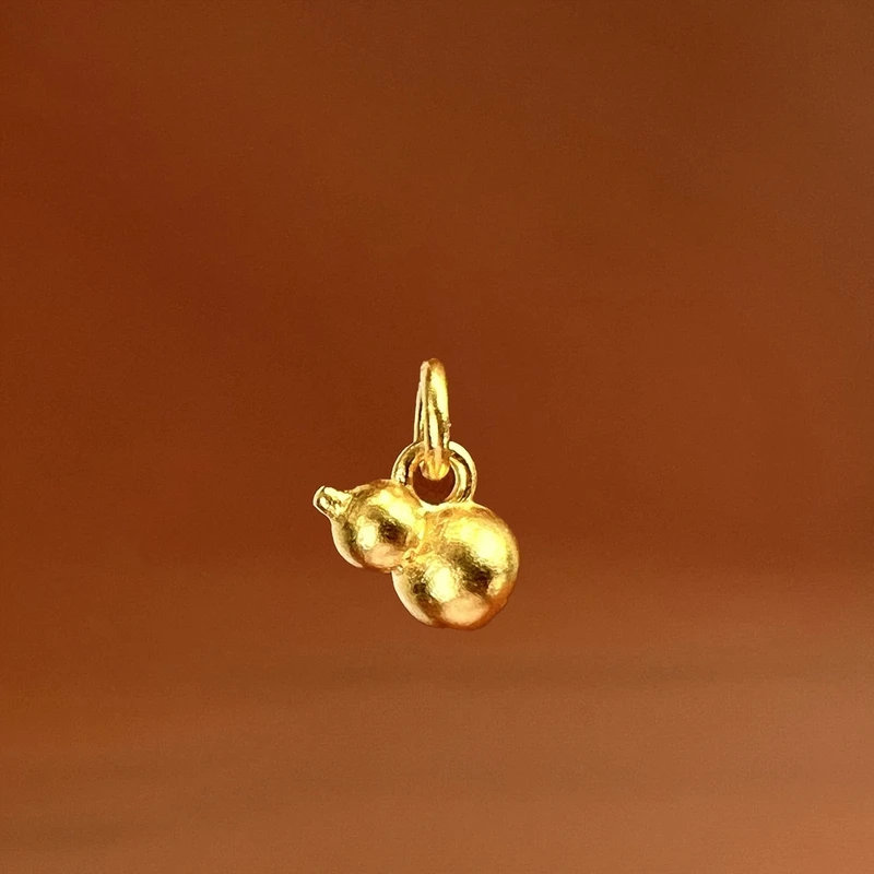 足金福禄吊坠 7.6*4.5*4.5mm 约1.4g+