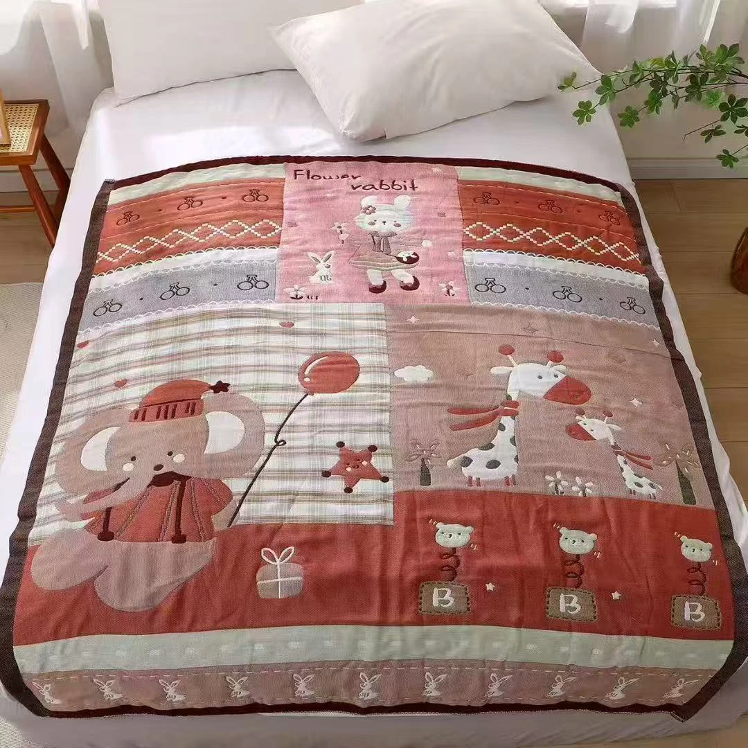 动物园（泡芙被）1.2*1.5四季通用透气性好