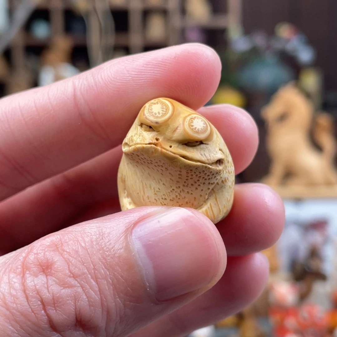 木方颜竹木艺术把件