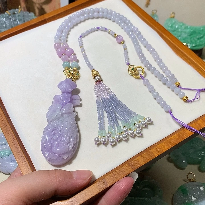 颈饰未镶嵌翡翠翡翠吊坠