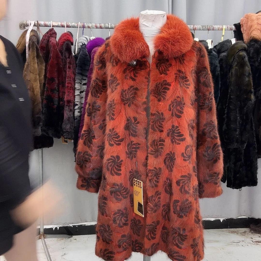 水貂拼貂真皮真毛