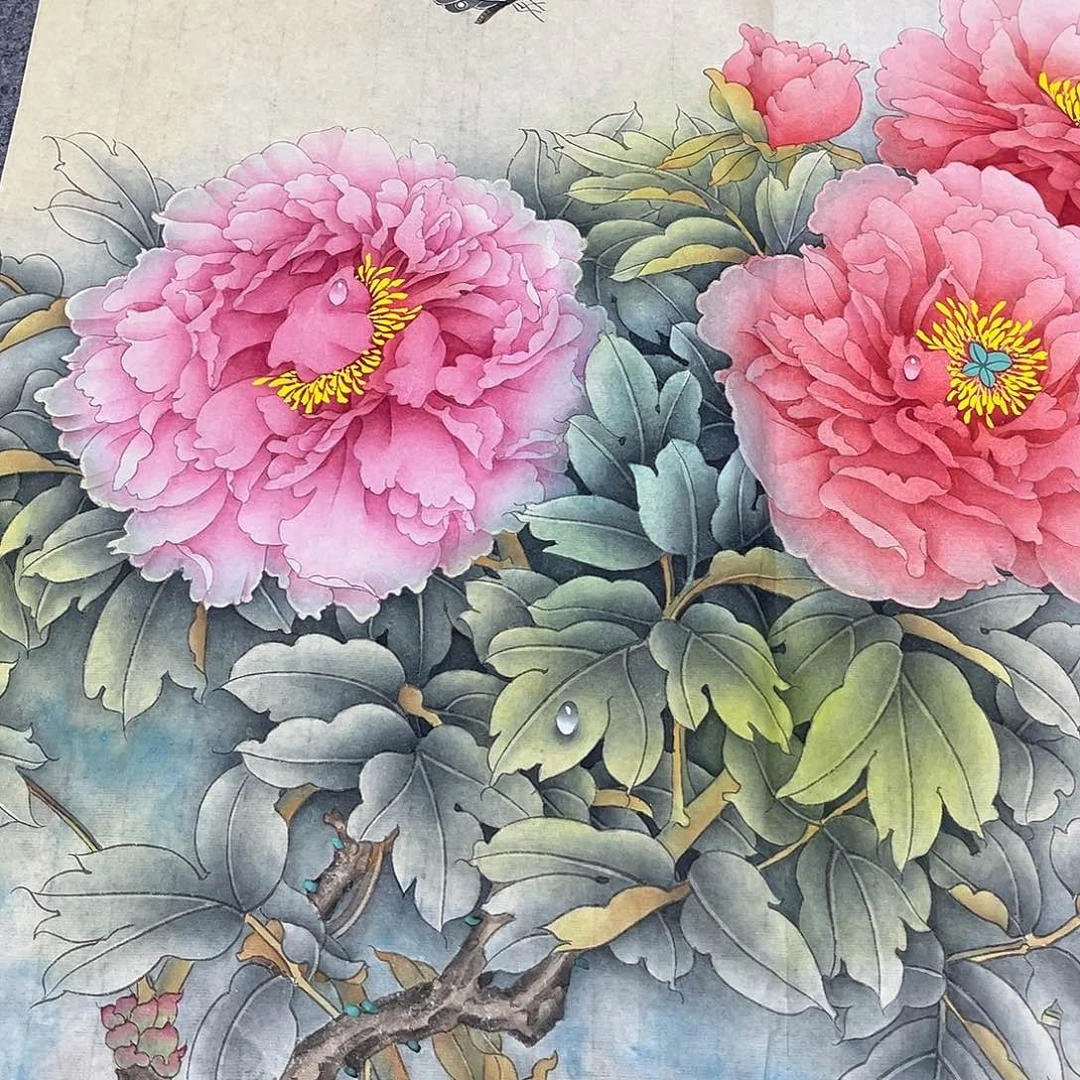 国画纯手绘作品欣赏