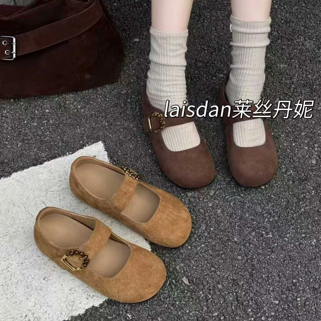 【莱丝丹妮】百搭勃肯鞋