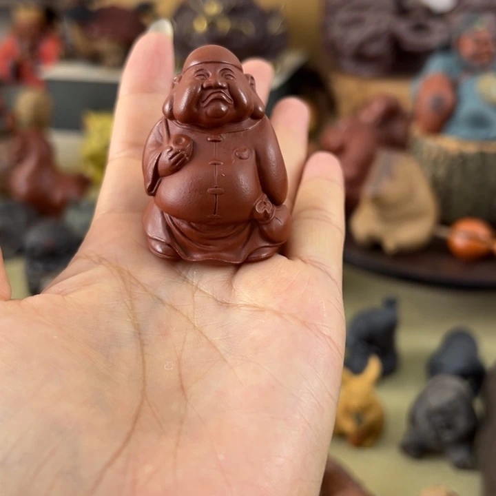 紫砂茶宠紫砂地主老财