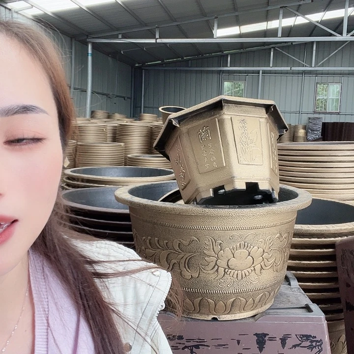 八角花盆5个50口径