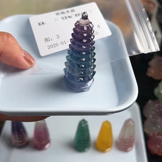 萤石萤石摆件未镶嵌