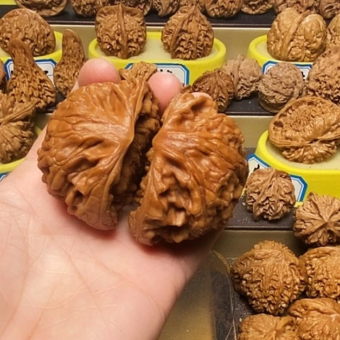 吊坠文玩核桃法**庆聚宝盆补差价