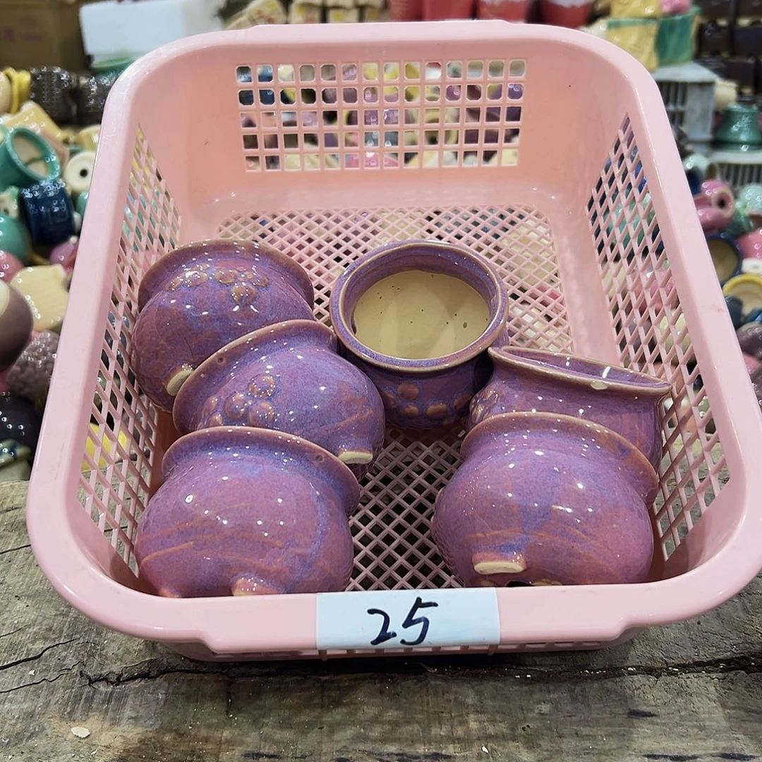 陶瓷高温陶瓷多肉花盆25