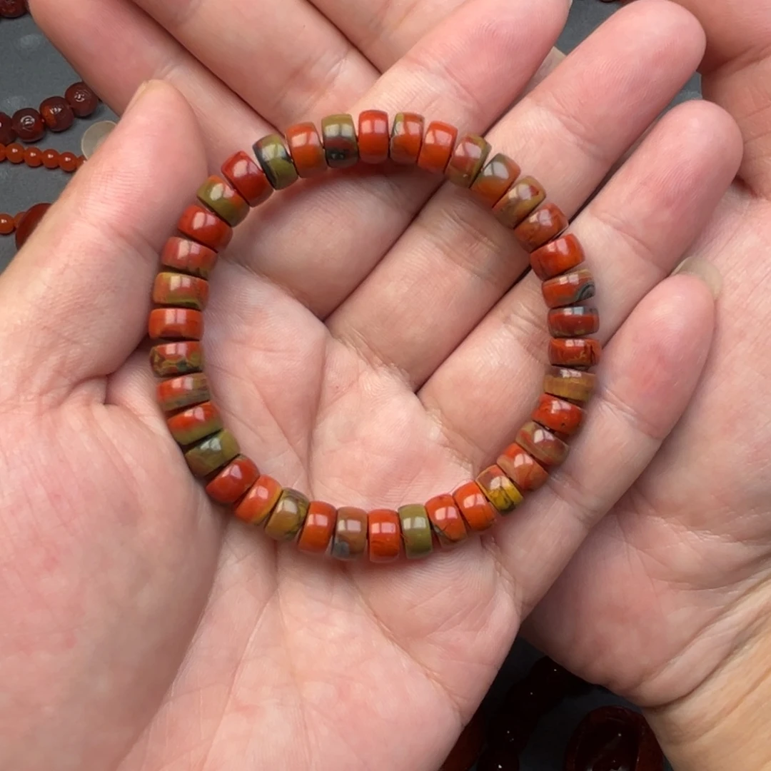 南红玛瑙未镶嵌珠宝半成品8.7