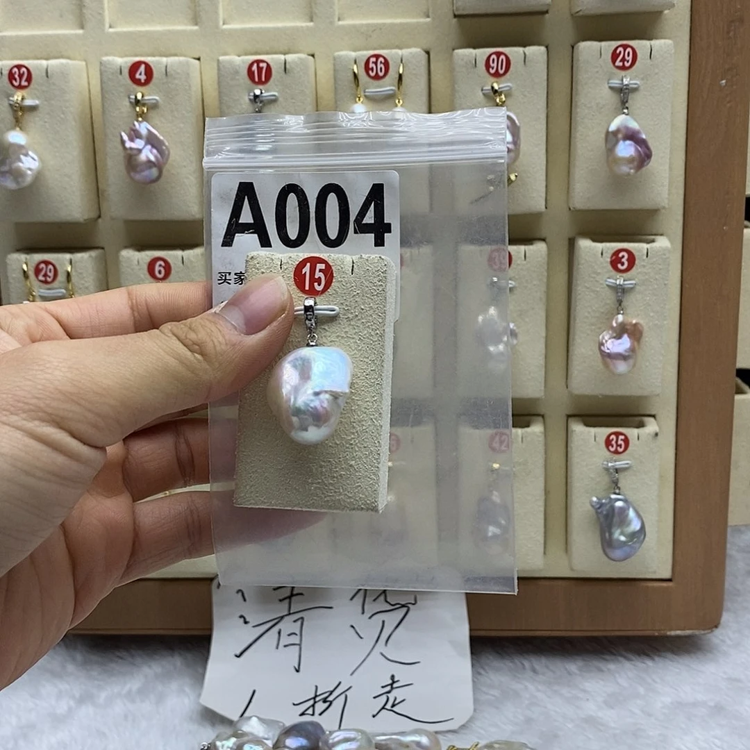 淡水珍珠颈饰银S925镶嵌