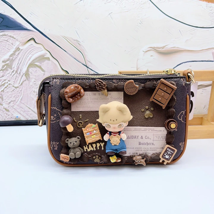 6/4手工DIY包包  创意可爱摆件