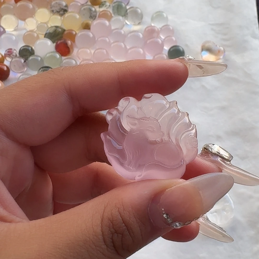 钱***海未镶嵌吊坠(不含链)水晶水晶