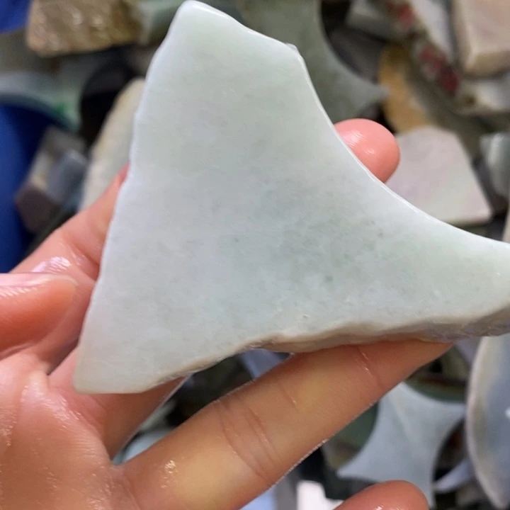 翡翠裸石翡翠边角料