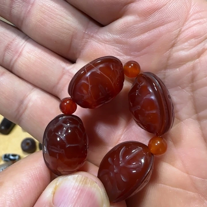 玛瑙/玉髓未镶嵌颈饰
